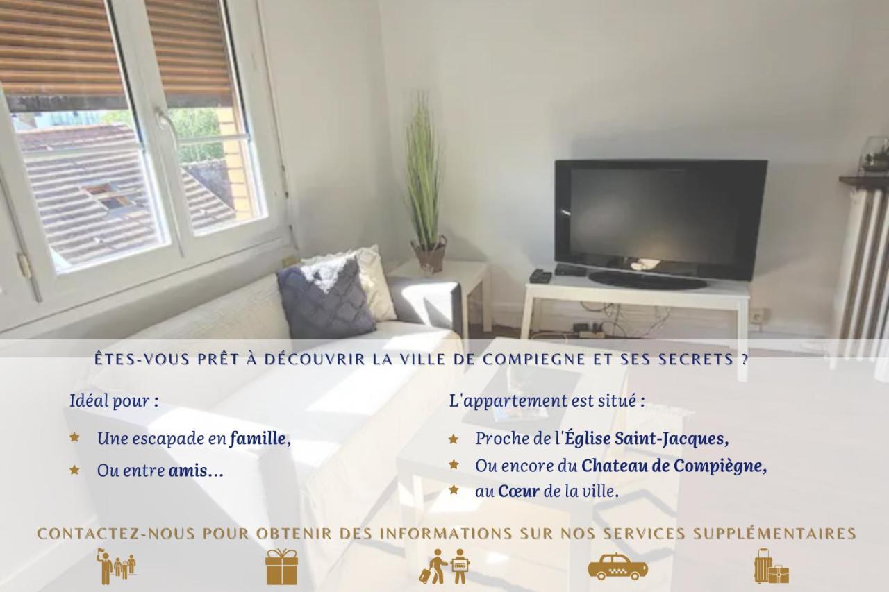 L'Ensoleille De Compiegne - Lumineux & Spacieux 外观 照片